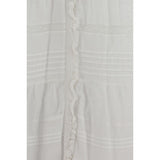 Marant Etoile White Cotton Casual Dress