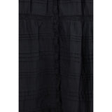 Marant Etoile Black Cotton Casual Dress