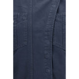 Marant Etoile Blue Cotton Casual Dress