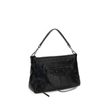 Balenciaga Black Lamb Ovis Aries Aries Shoulder Bag
