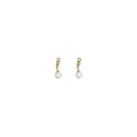 Chloé Gold Metal Earrings