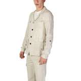 In My Hood Beige Linen Blazer