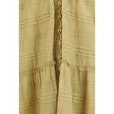 Marant Etoile Beige Cotton Casual Dress