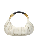 Balmain Beige Leather Handbag