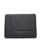 Dolce & Gabbana Gray Fabric Clutch Bag