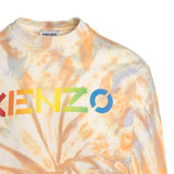 Kenzo Orange Cotton Sweatshirt