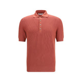 Brunello Cucinelli Multicolor Cotton Polo Shirt