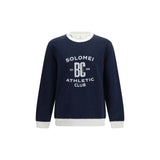 Brunello Cucinelli Blue Cotton Sweatshirt