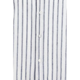 Brooksfield Blue Cotton Pattern Shirt