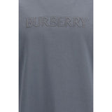 Burberry Gray Cotton T-Shirt