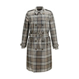 Burberry Brown Polyester Trench Coat