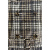 Burberry Brown Polyester Trench Coat