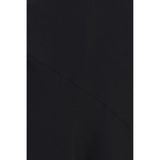 Ami Paris Black Viscose Casual Dress