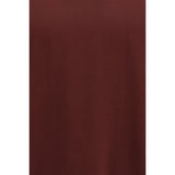 Comme Des Garçons Bordeaux Cotton T-Shirt