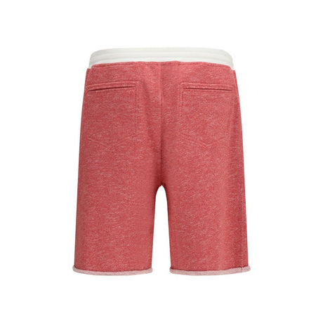 Brunello Cucinelli Multicolor Cotton Bermuda Shorts