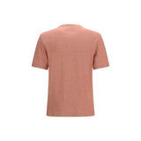 Brunello Cucinelli Orange Cotton T-Shirt