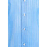 Finamore Blue Cotton Shirt