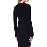 Balenciaga Black Cotton Cardigan