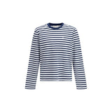 Ami Paris Blue Cotton Long Sleeve T-Shirt