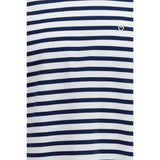 Ami Paris Blue Cotton Long Sleeve T-Shirt