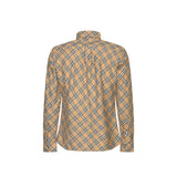 Burberry Beige Cotton Pattern Shirt