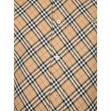 Burberry Beige Cotton Pattern Shirt