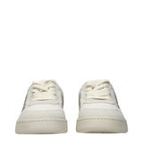 Veja White Leather Low Top Sneakers