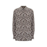 Tom Ford Bicolor Cotton Pattern Shirt