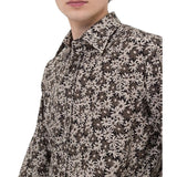 Tom Ford Bicolor Cotton Pattern Shirt