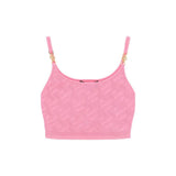 Versace Multicolor Elastane Tank Tops