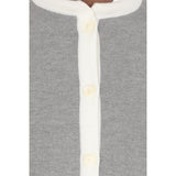 Thom Browne Gray Wool Cardigan