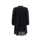 ISABEL MARANT ETOILE Black Cotton Casual Dress