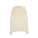 Jil Sander White Cotton Sweatshirt