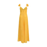 Forte_Forte Orange Viscose Casual Dress