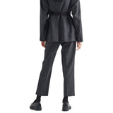 Prada Gray Virgin Wool Pants
