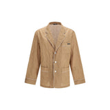 Dolce & Gabbana Beige Linen Robe