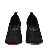 Stella McCartney Black Fabric High Heel Pumps