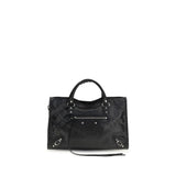 Balenciaga Black Lamb Ovis Aries Aries Shoulder Bag