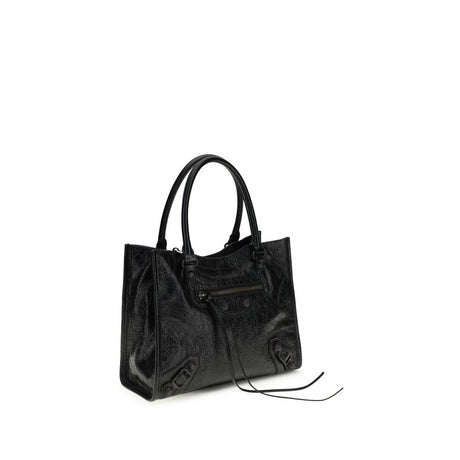 Balenciaga Black Lamb Ovis Aries Aries Handbag