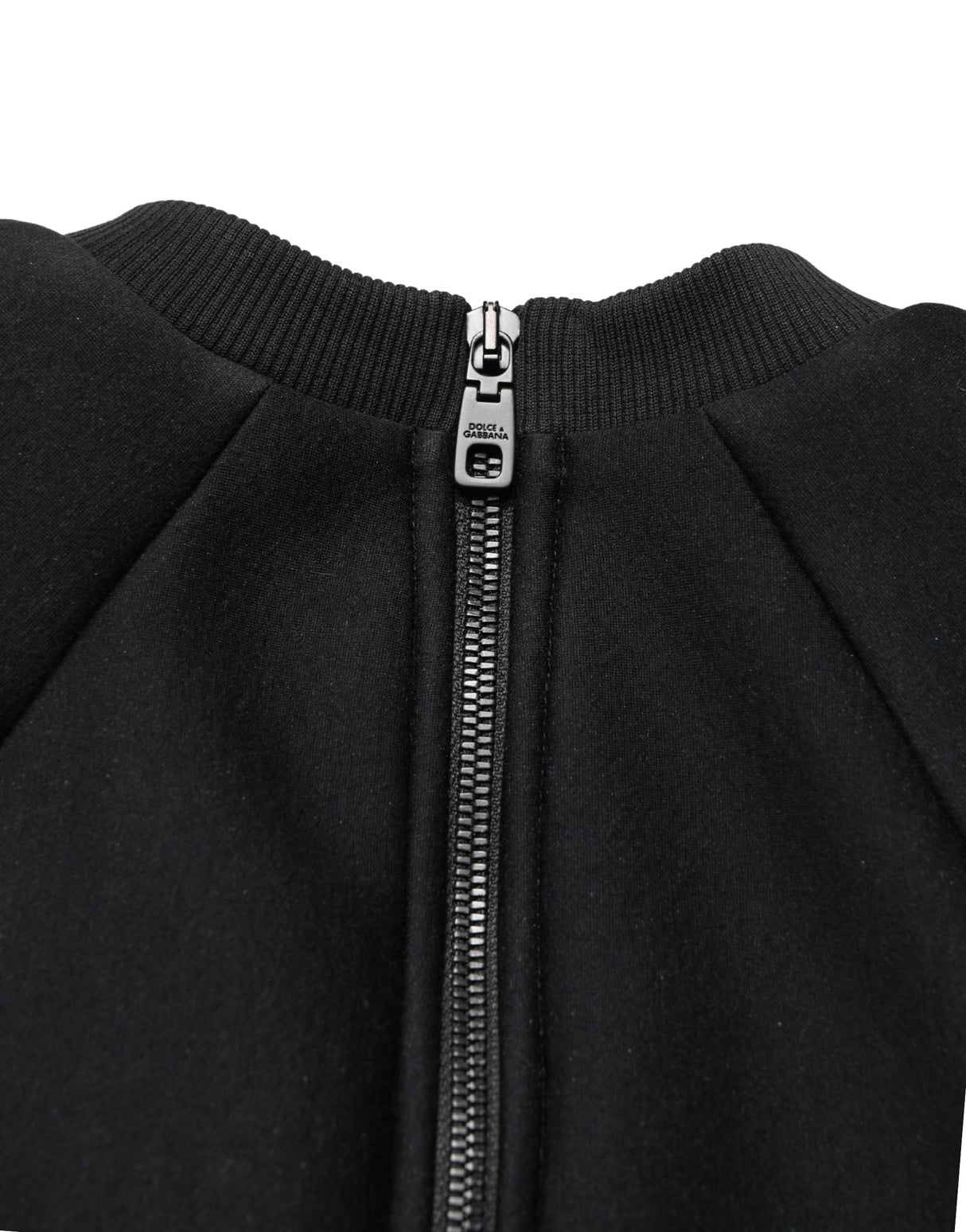 Philosophy Black Cropped ZipperBack Sweatshirt Sweater
