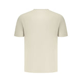 Hugo Boss Beige Cotton Men T-Shirt