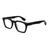 Police Black Cellulose Acetate Glasses (Frames)