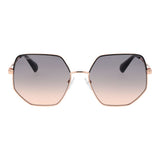 Max & Co Rose Gold Metal Sunglasses