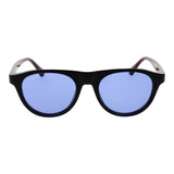 Web Blue Plastic Sunglasses