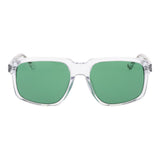 Web Transparent Plastic Sunglasses