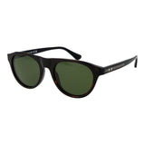 Web Brown Plastic Sunglasses