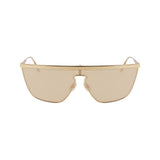 Victoria Beckham Gold Metal Sunglasses