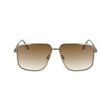 Victoria Beckham Gold Metal Sunglasses