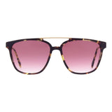Andy Wolf Brown Metal Sunglasses