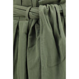 Balmain Bicolor Cotton Casual Pants